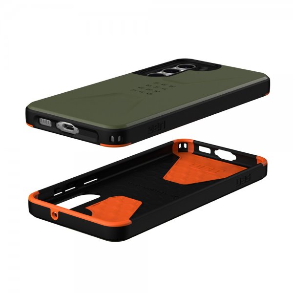 Urban Armor Gear (UAG) Samsung Galaxy S23 Plus -suojakuori Civilian Olive Drab