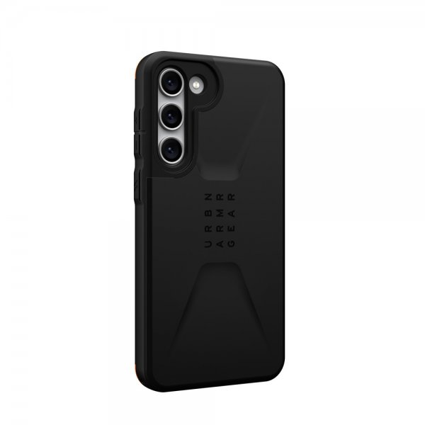 Urban Armor Gear (UAG) Samsung Galaxy S23 Plus Civilian -suojakuori, musta