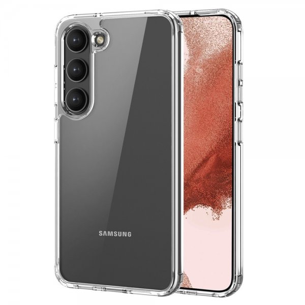 Dux Ducis Samsung Galaxy S23 Plus -suojakuori Clin-sarja, läpinäkyvä