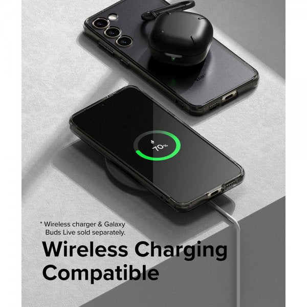 Ringke Samsung Galaxy S23 Plus -suojakuori Fusion Matte Smoke Black
