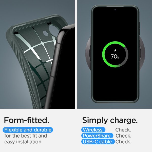 Spigen Samsung Galaxy S23 Plus Kuori Liquid Air Abyss Green