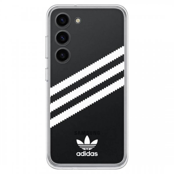 Adidas Samsung Galaxy S23 Plus -suojakuori TAI takalevy Samba musta-valkoinen