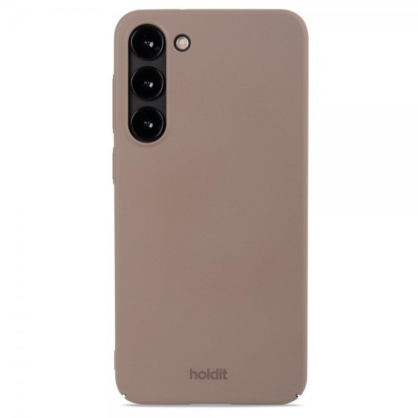 holdit Samsung Galaxy S23 Plus Kuori Slim Case Mocha Brown