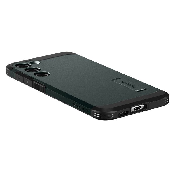 Spigen Samsung Galaxy S23 Plus -suojakuori Tough Armor, Abyss Green
