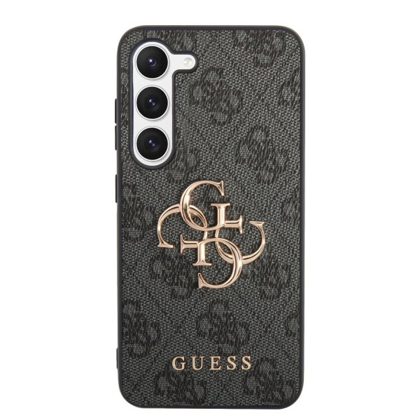Guess Samsung Galaxy S23 Kuori 4G Logo Harmaa
