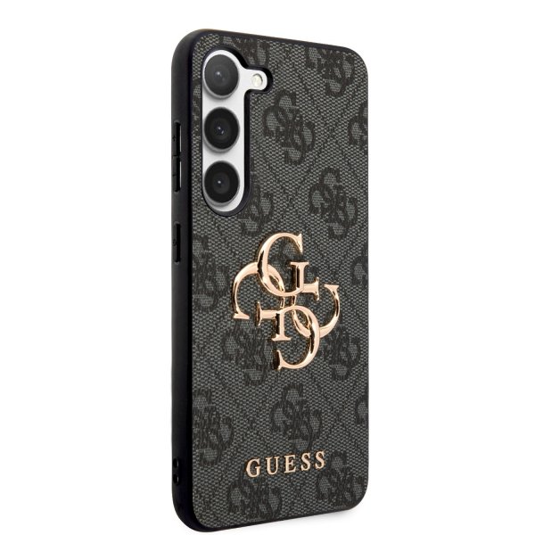 Guess Samsung Galaxy S23 Kuori 4G Logo Harmaa