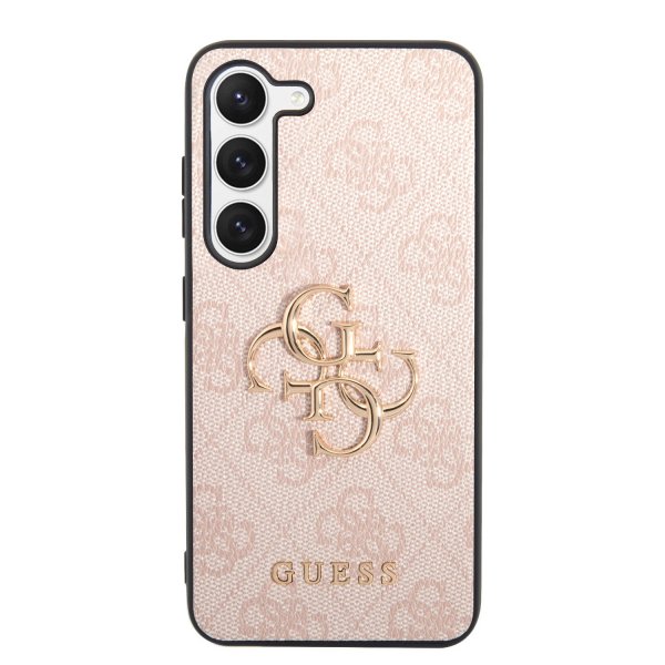 Guess Samsung Galaxy S23 Kuori 4G Logo Pinkki
