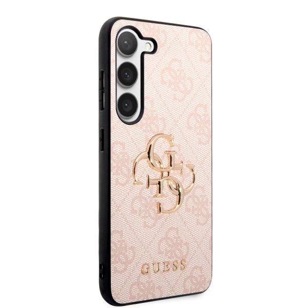 Guess Samsung Galaxy S23 Kuori 4G Logo Pinkki