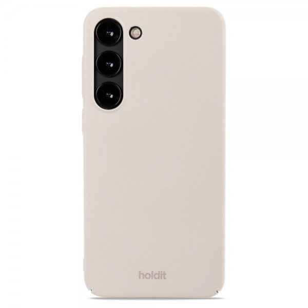 holdit Samsung Galaxy S23 Kuori Slim Case Light Beige