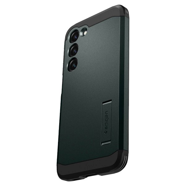 Spigen Samsung Galaxy S23 Suojakuori Tough Armor Abyss Green