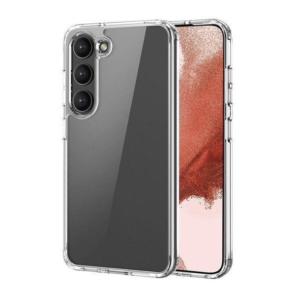 Rvelon Samsung Galaxy S23 Kuori Iskunkestävä Läpinäkyvä