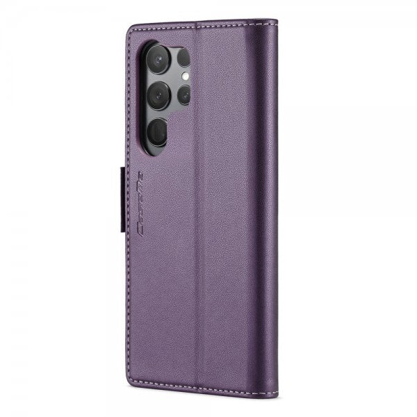 CaseMe Samsung Galaxy S23 Ultra Kotelo 023 Series Violetti