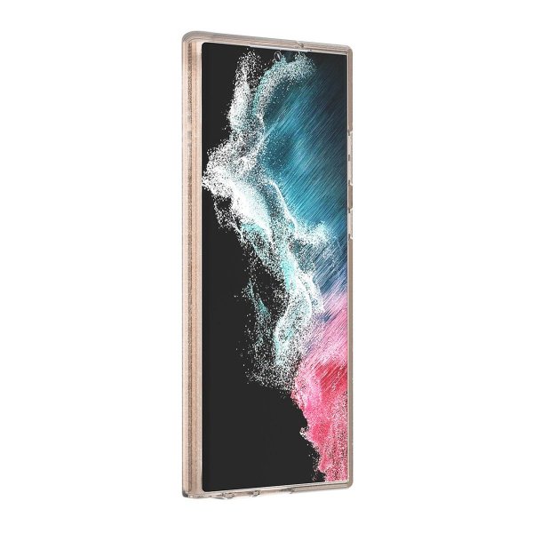 Samsung Galaxy S23 Ultra Kuori Glitter MagSafe Kulta