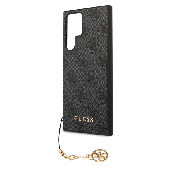 Guess Samsung Galaxy S23 Ultra Kuori 4G Charms Harmaa