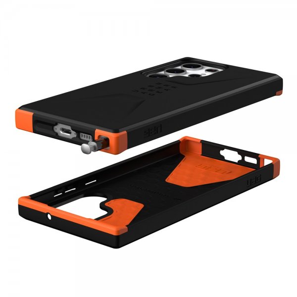 Urban Armor Gear (UAG) Samsung Galaxy S23 Ultra Suojakuori Civilian Musta