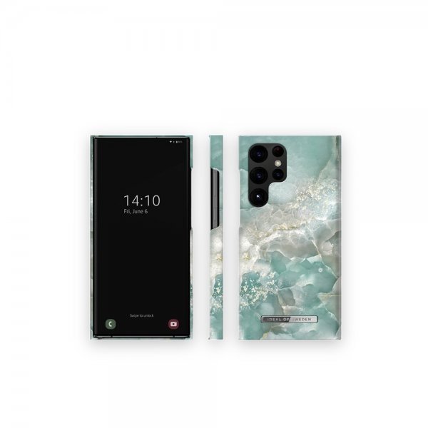 Ideal of Sweden Samsung Galaxy S23 Ultra Kuori Fashion Case Azura Marble