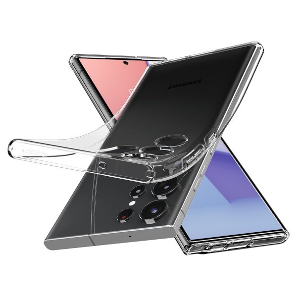 Spigen Samsung Galaxy S23 Ultra Kuori Liquid Crystal Crystal Clear