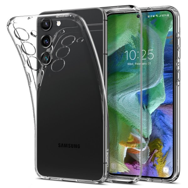 Spigen Samsung Galaxy S23 Plus Kuori Liquid Crystal Crystal Clear
