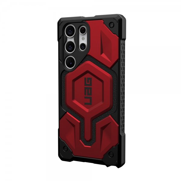 Urban Armor Gear (UAG) Samsung Galaxy S23 Ultra Suojakuori Monarch Pro MagSafe Crimson