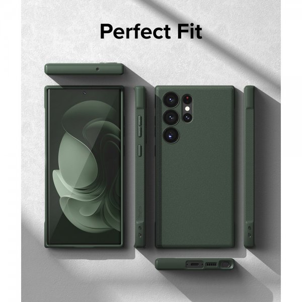 Ringke Samsung Galaxy S23 Ultra -suojakuori Onyx Dark Green