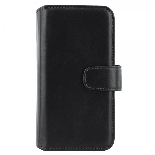 Nordic Covers Samsung Galaxy S24 FE Essential Leather Raven Black -suojakotelo