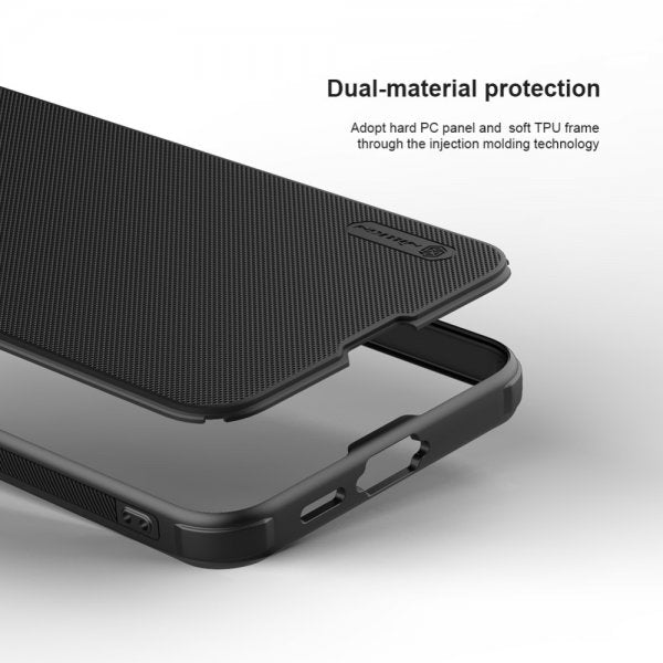 Nillkin Samsung Galaxy S24 FE -suojakuori Super Frosted Shield Pro MagSafe, musta