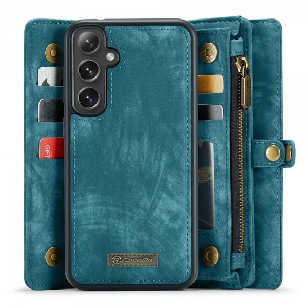 CaseMe Samsung Galaxy S24 -suojakotelo 008 Series, irrotettava kuori, sininen