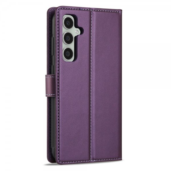 Lc.Imeeke Samsung Galaxy S24 -kotelo irrotettavalla kuorella L2 Series MagSafe violetti