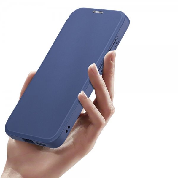 Dux Ducis Samsung Galaxy S24 -kuori Skin X Pro Series Kickstand MagSafe sininen