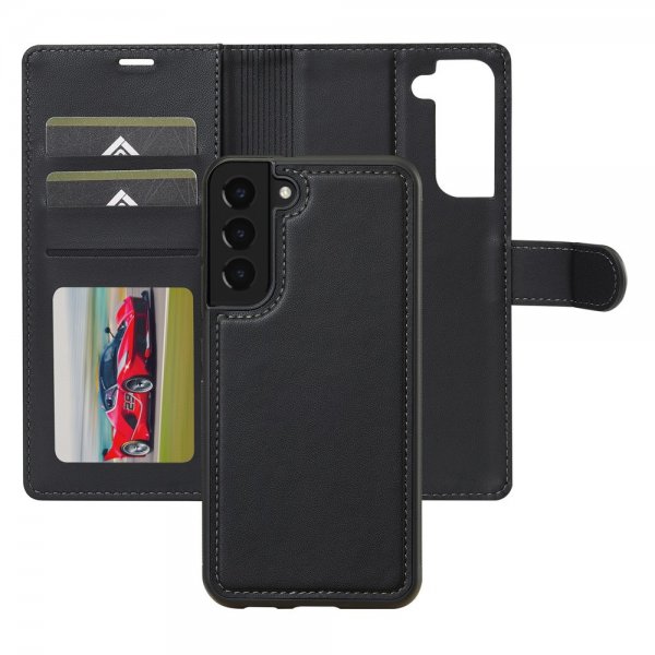 Nordic Covers Samsung Galaxy S24/Galaxy S25 -suojakotelo irrotettavalla MagSafe-kuorella, Raven Black
