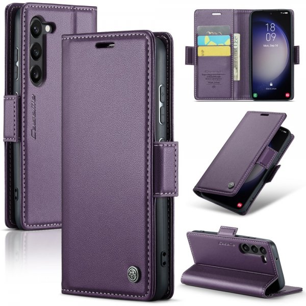 CaseMe Samsung Galaxy S24 Plus -kotelo, 023 Series, violetti