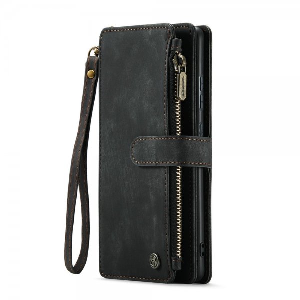CaseMe Samsung Galaxy S24 Plus -suojakotelo C30 Series musta
