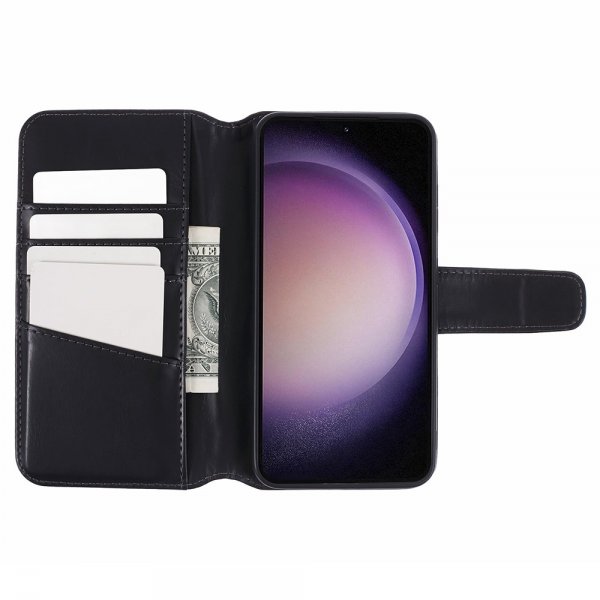 Nordic Covers Samsung Galaxy S24 Plus Suojakuori MagLeather Raven Black