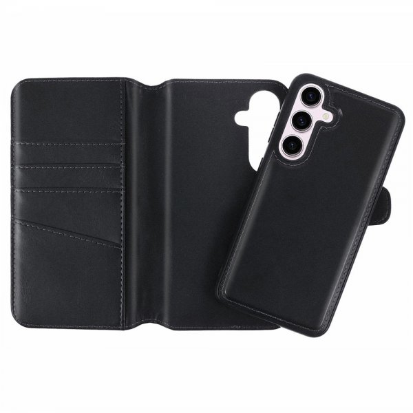 Nordic Covers Samsung Galaxy S24 Plus Suojakuori MagLeather Raven Black