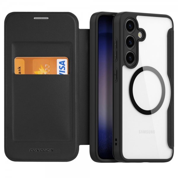 Dux Ducis Samsung Galaxy S24 Plus Kotelo Skin X Pro Series MagSafe Musta