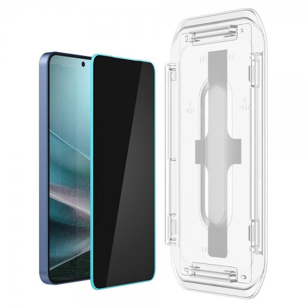 Spigen Samsung Galaxy S24 Plus/Galaxy S25 Plus -näytönsuoja GLAS.tR EZ Fit Privacy 2-pack