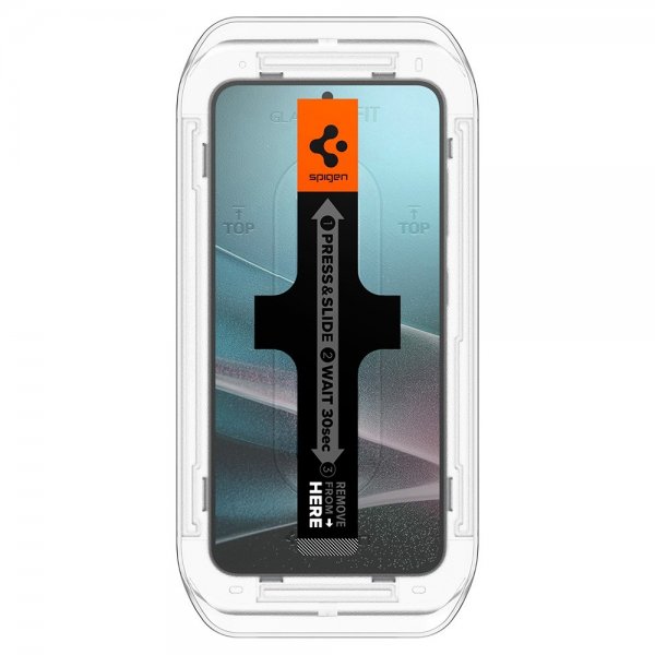 Spigen Samsung Galaxy S24 Plus/Galaxy S25 Plus -näytönsuoja GLAS.tR EZ Fit Privacy 2-pack