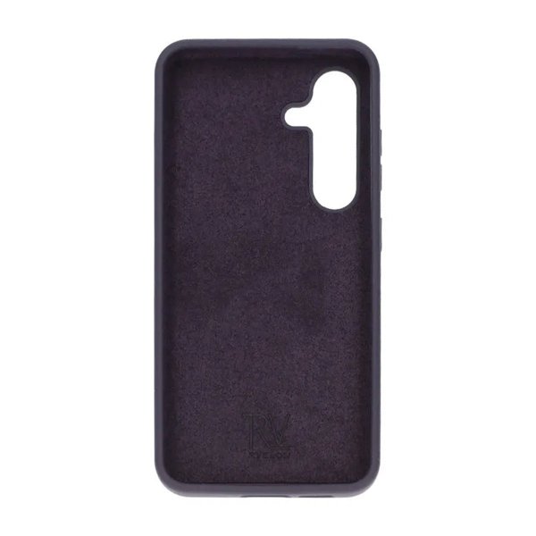 Rvelon Samsung Galaxy S24 Plus Silikonikuori Tummanvioletti