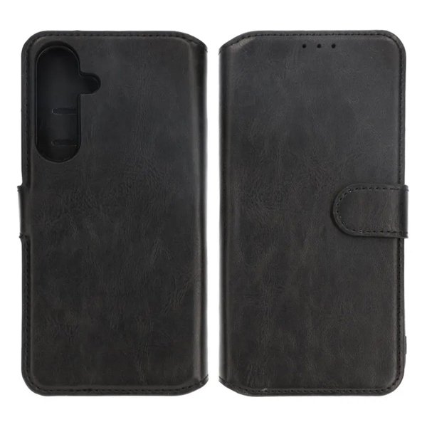 Rvelon Samsung Galaxy S24 Plus -kotelo magneettinen irrotettava kuori, musta