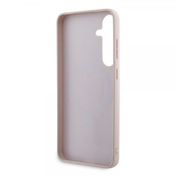 Guess Samsung Galaxy S24 Plus Kuoret 4G Pattern MagSafe Pink