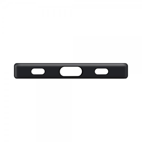 Xqisit Samsung Galaxy S24 Plus -silikonikuori, musta