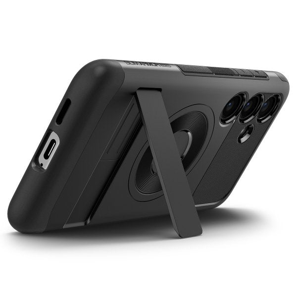 Spigen Samsung Galaxy S24 Plus -suojakuori Slim Armor MagFit, musta