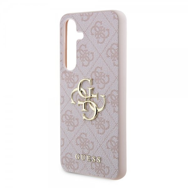 Guess Samsung Galaxy S24 Kuoret 4G Metal Logo Pink