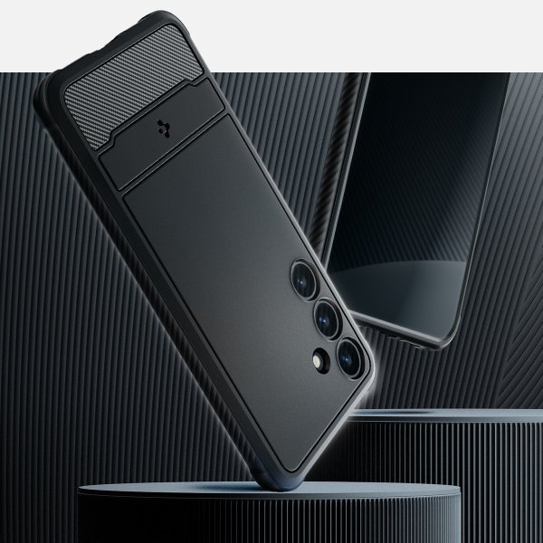 Spigen Samsung Galaxy S24 Suojakuori Rugged Armor Matte Black