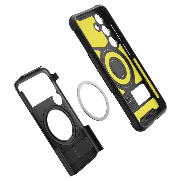 Spigen Samsung Galaxy S24 Kuori Slim Armor MagFit Musta