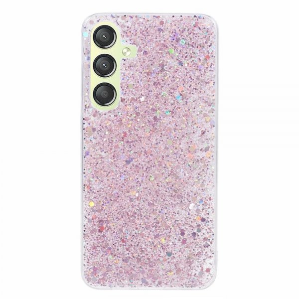 Nordic Covers Samsung Galaxy S24 Kuori Sparkle Series Blossom Pink