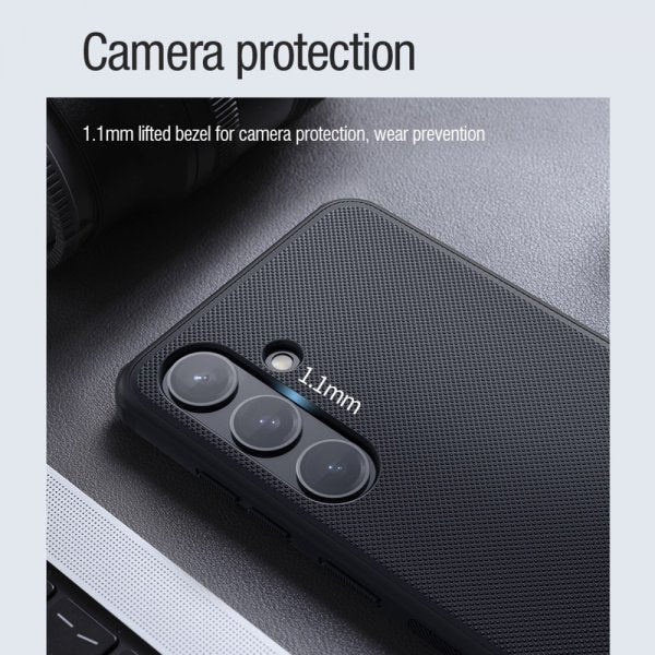 Nillkin Samsung Galaxy S24 Suojakuori Super Frosted Shield Pro MagSafe Musta