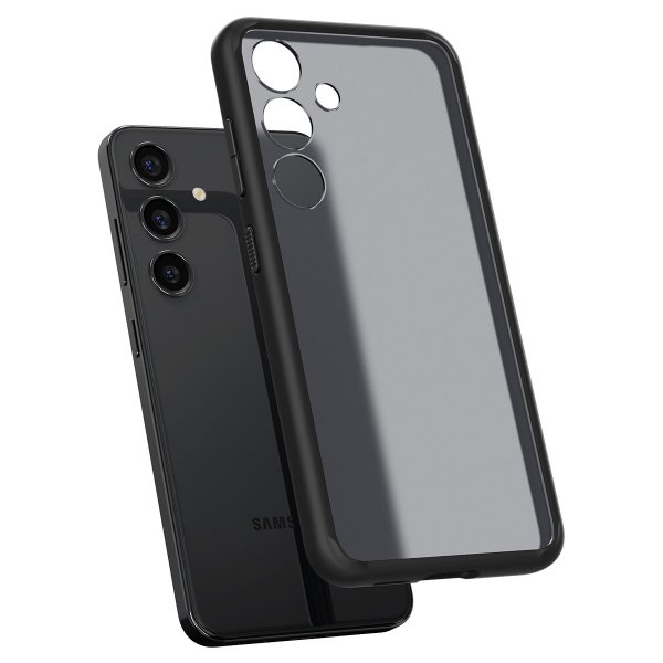 Spigen Samsung Galaxy S24 Ultra Hybrid Frost Black -suojakuori