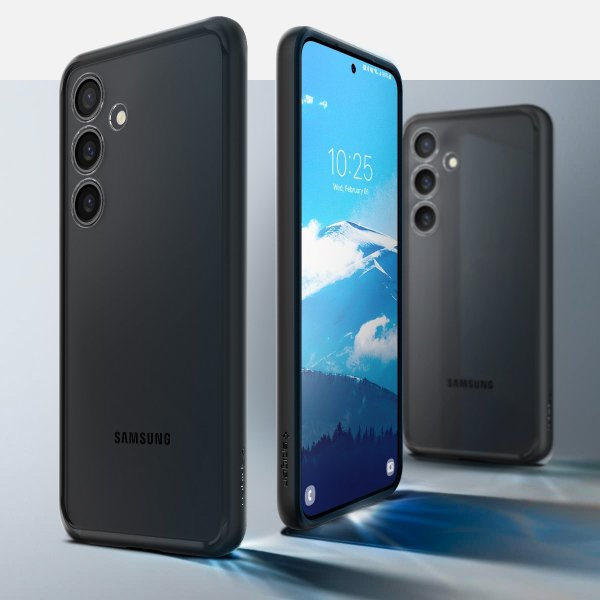 Spigen Samsung Galaxy S24 Ultra Hybrid Mattamusta suojakuori