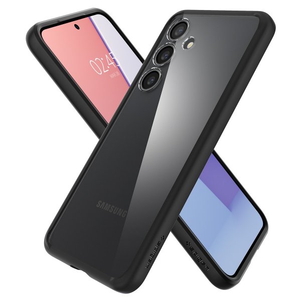 Spigen Samsung Galaxy S24 Ultra Hybrid Mattamusta suojakuori